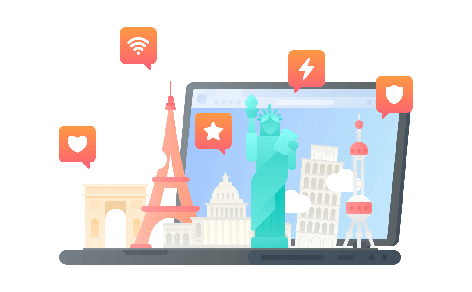 在圣卢西亚连接到中国的代理 - 翻回VPN